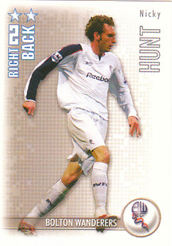 Nicky Hunt Bolton Wanderers 2006/07 Shoot Out #56